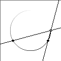 Rotating lines